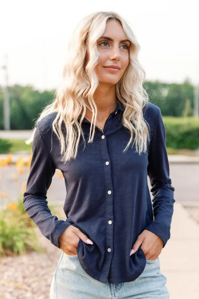 Bella Dahl Knit Button Down