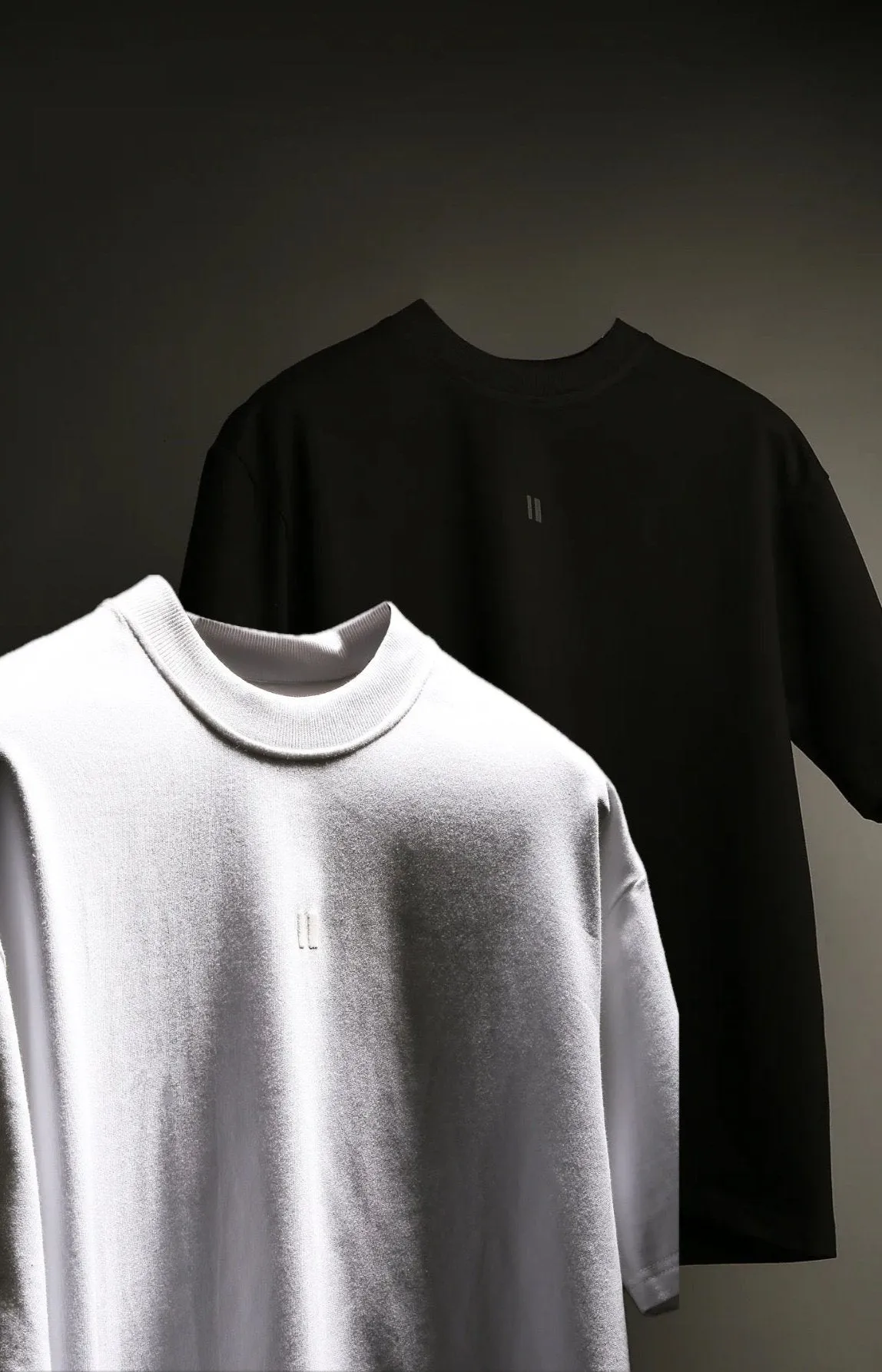 Black Matter-White Spectrum Pack of 2 T-shirts
