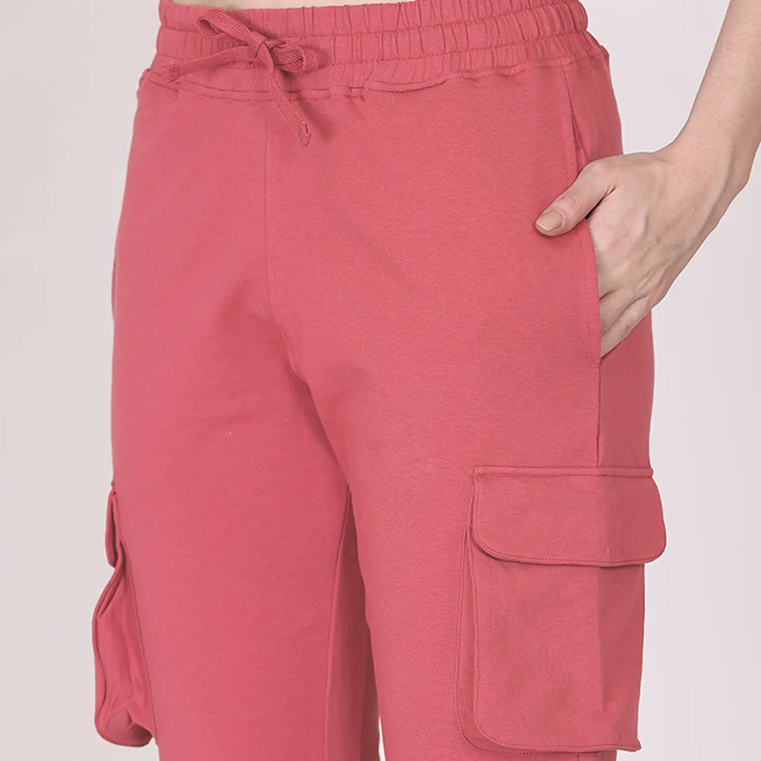 Cargo Pants - Chalk PInk