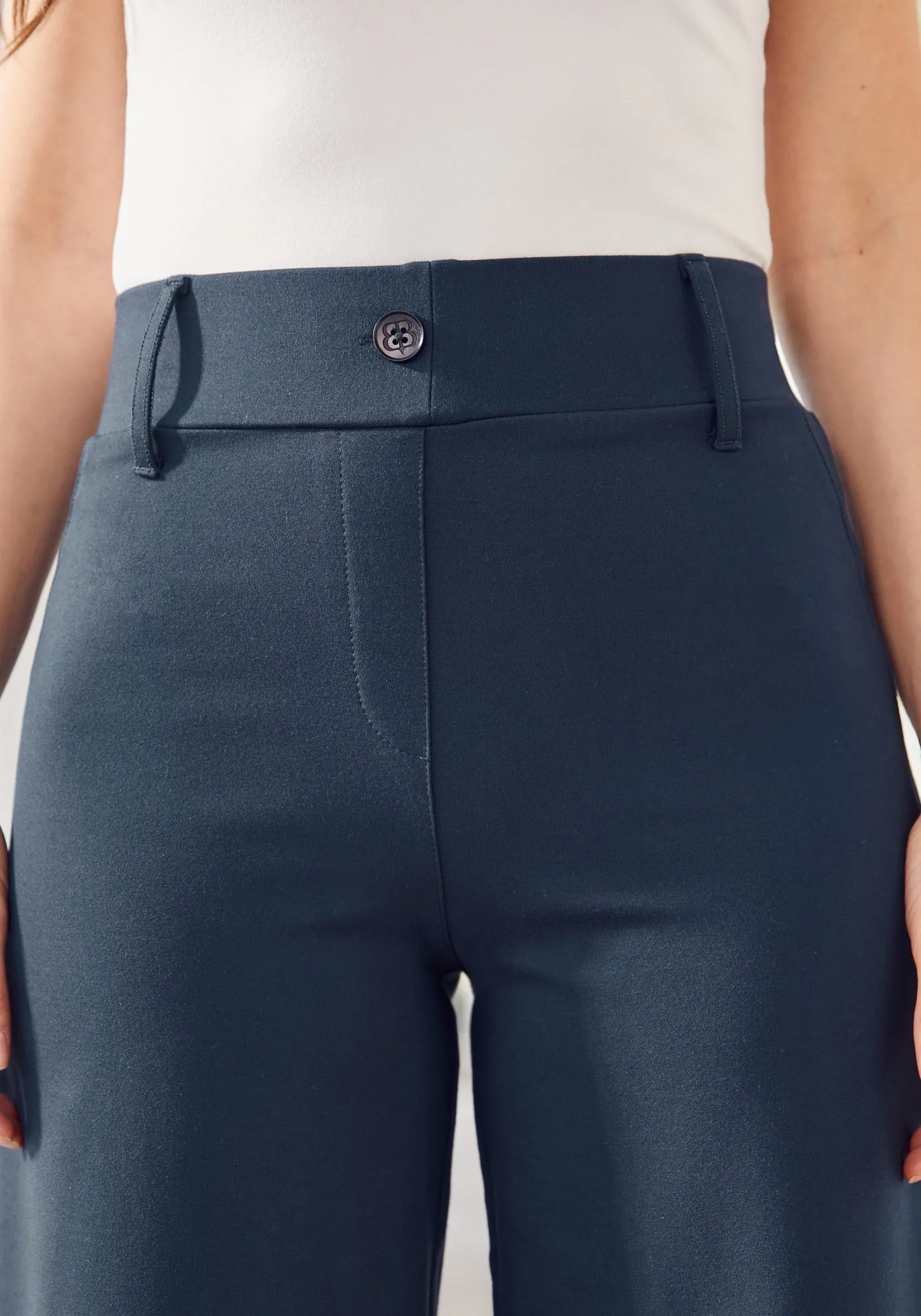Classic High-Waist DPYP | Wide (Navy)