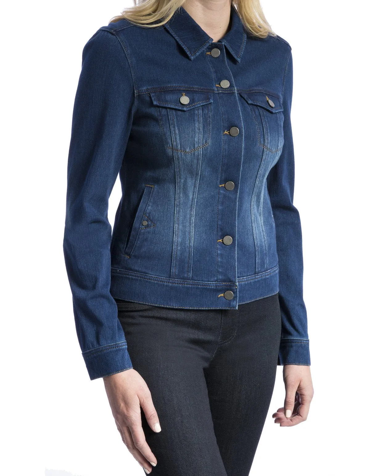 Classic Jean Jacket-Admiral Blue