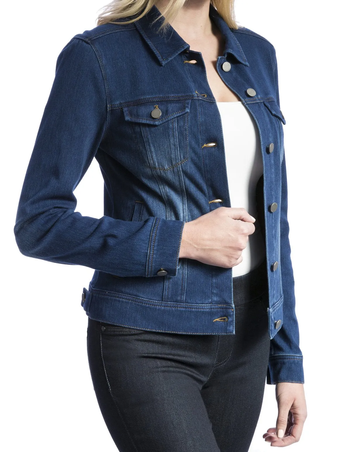 Classic Jean Jacket-Admiral Blue