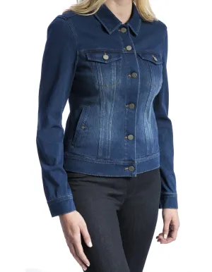 Classic Jean Jacket-Admiral Blue