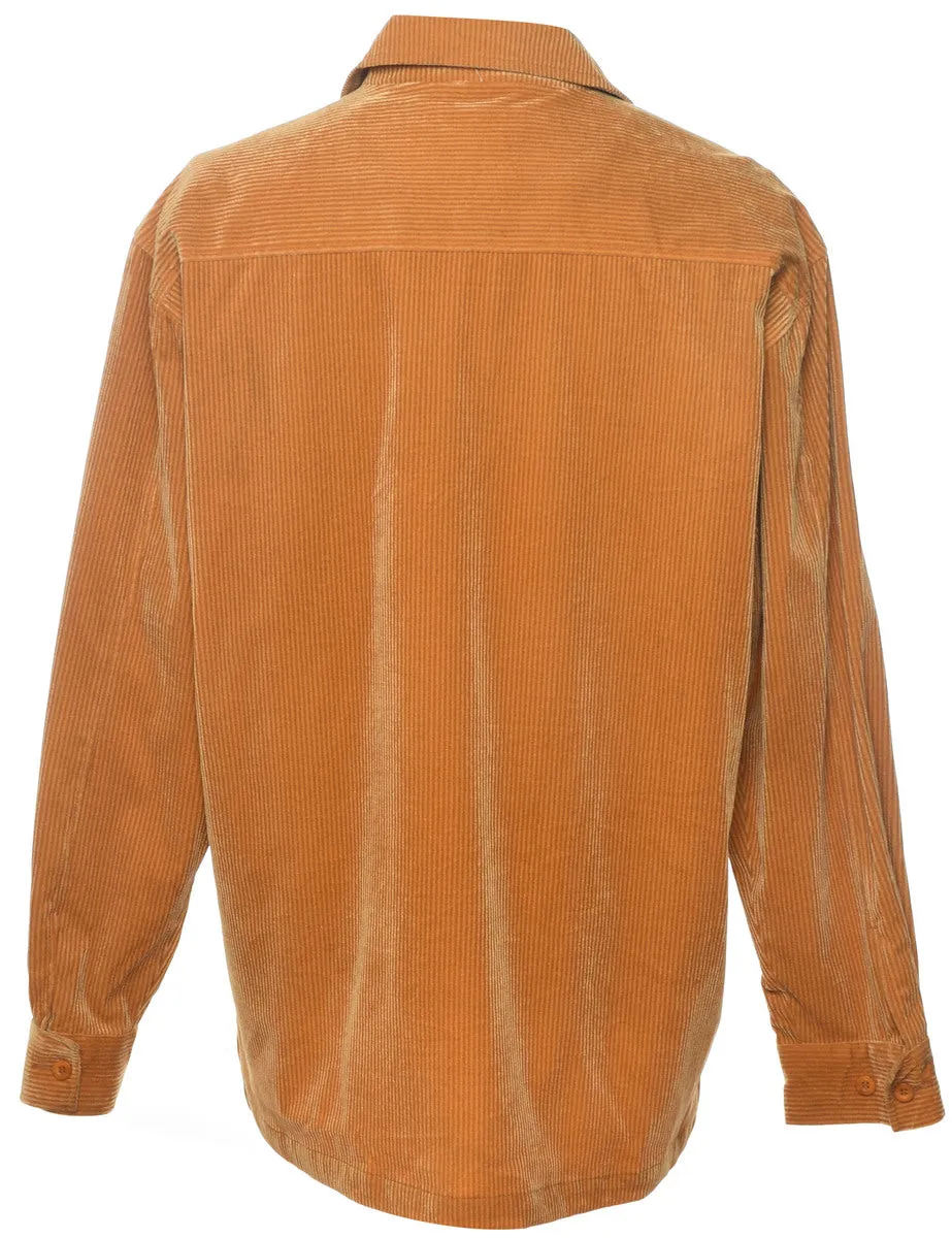 Corduroy Burnt Orange Classic Jacket - XL