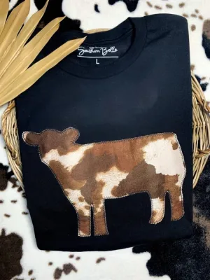 Cow Short Sleeve Tee