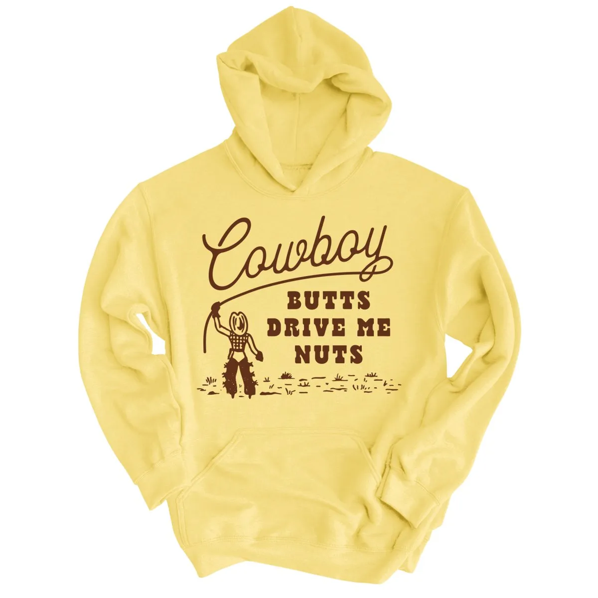 Cowboy Butts Drive Me Nuts Hoodie