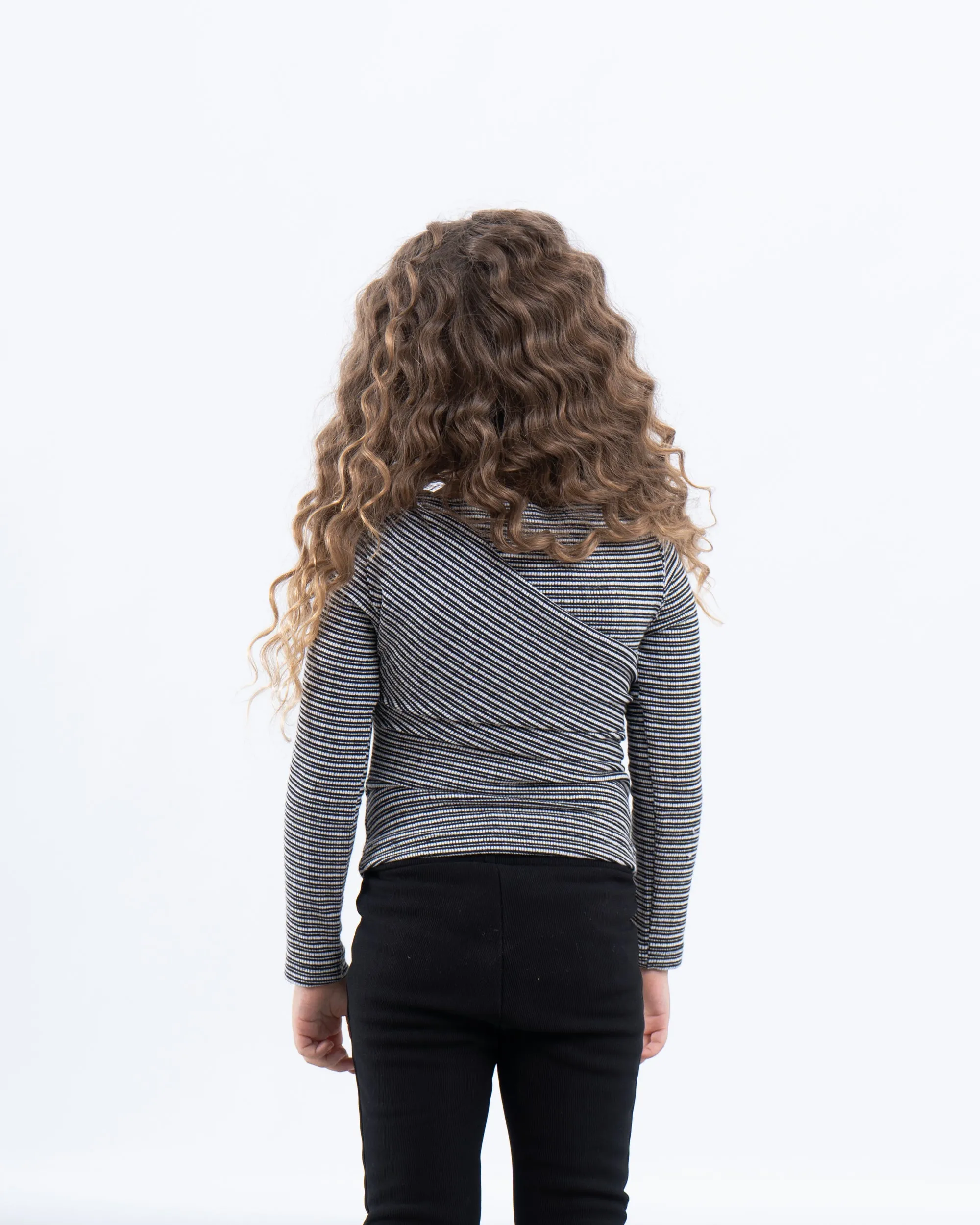Criss-Cross Striped Top