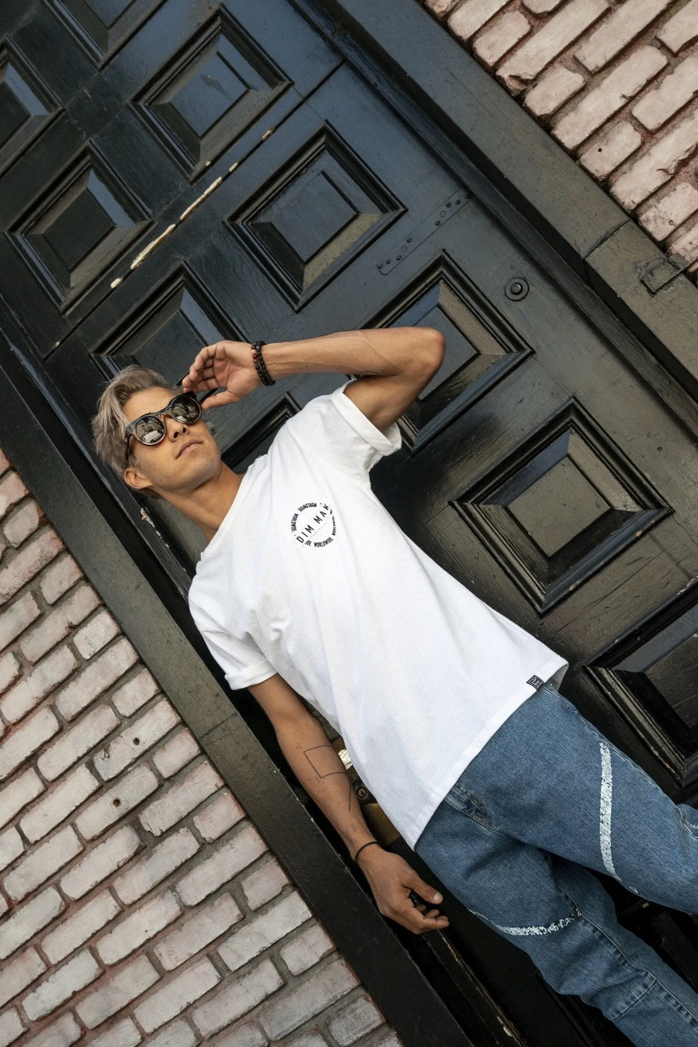 Dim Mak Essential Short Sleeve Tee - White