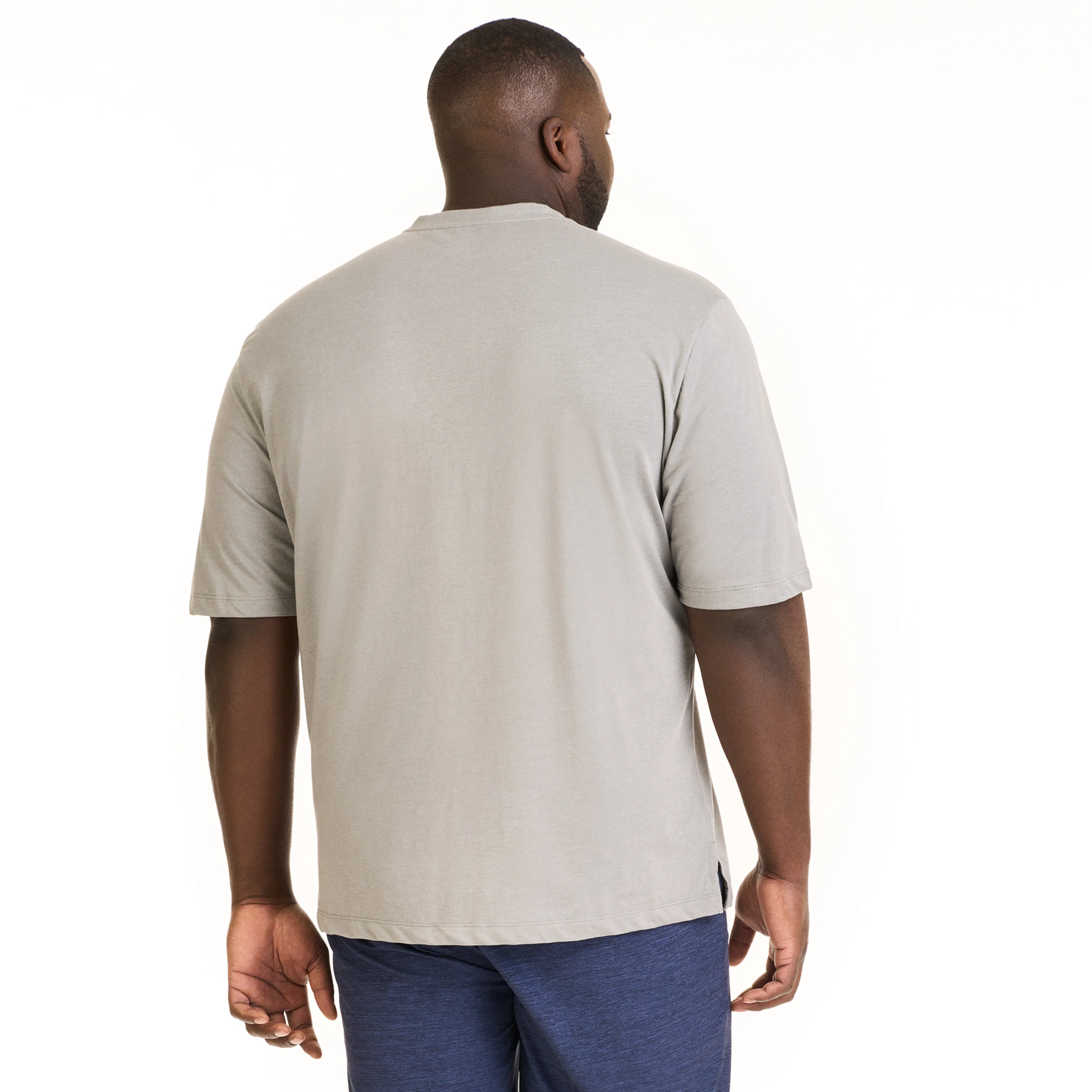 Essential Stain Shield V-Neck Tee - Big & Tall