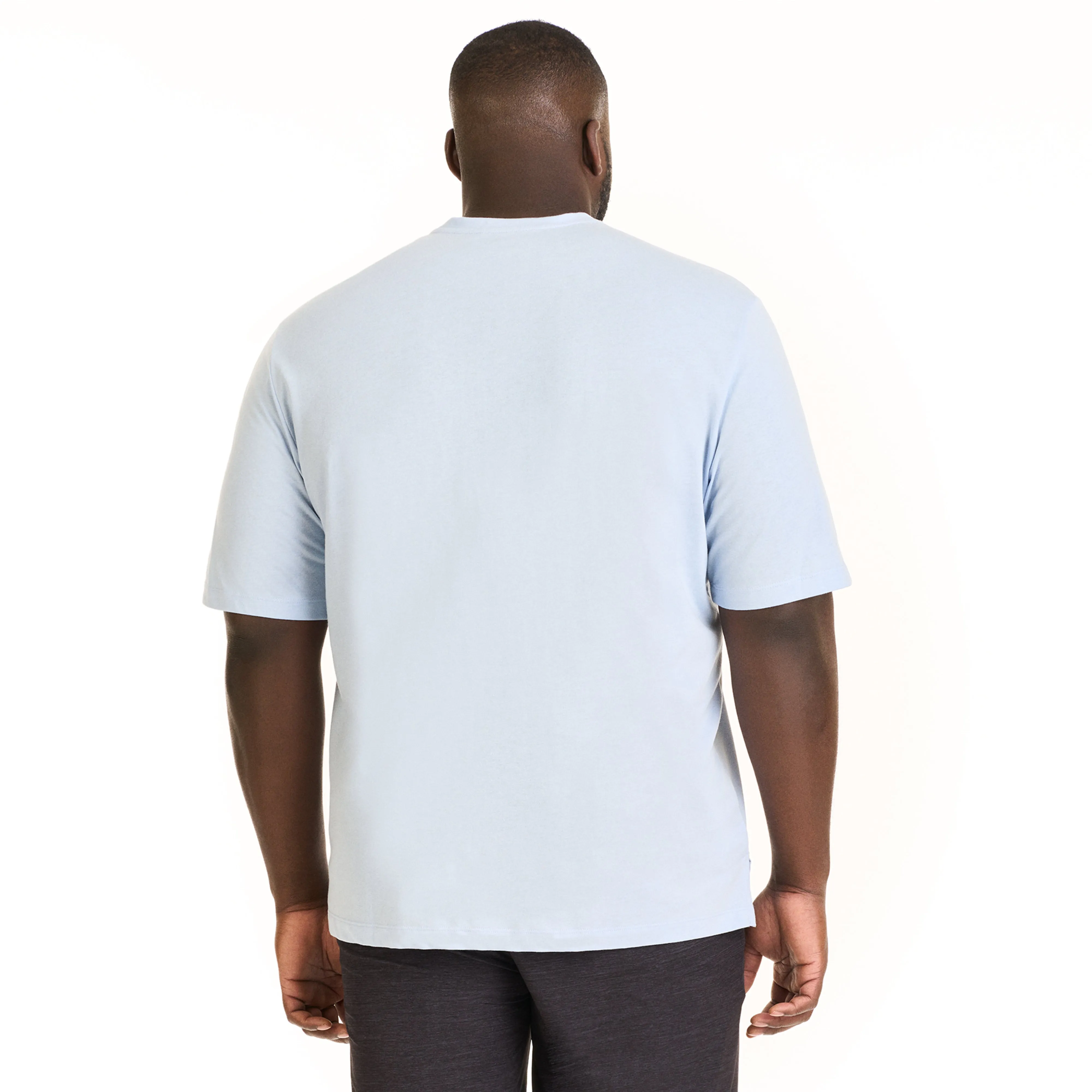 Essential Stain Shield V-Neck Tee - Big & Tall