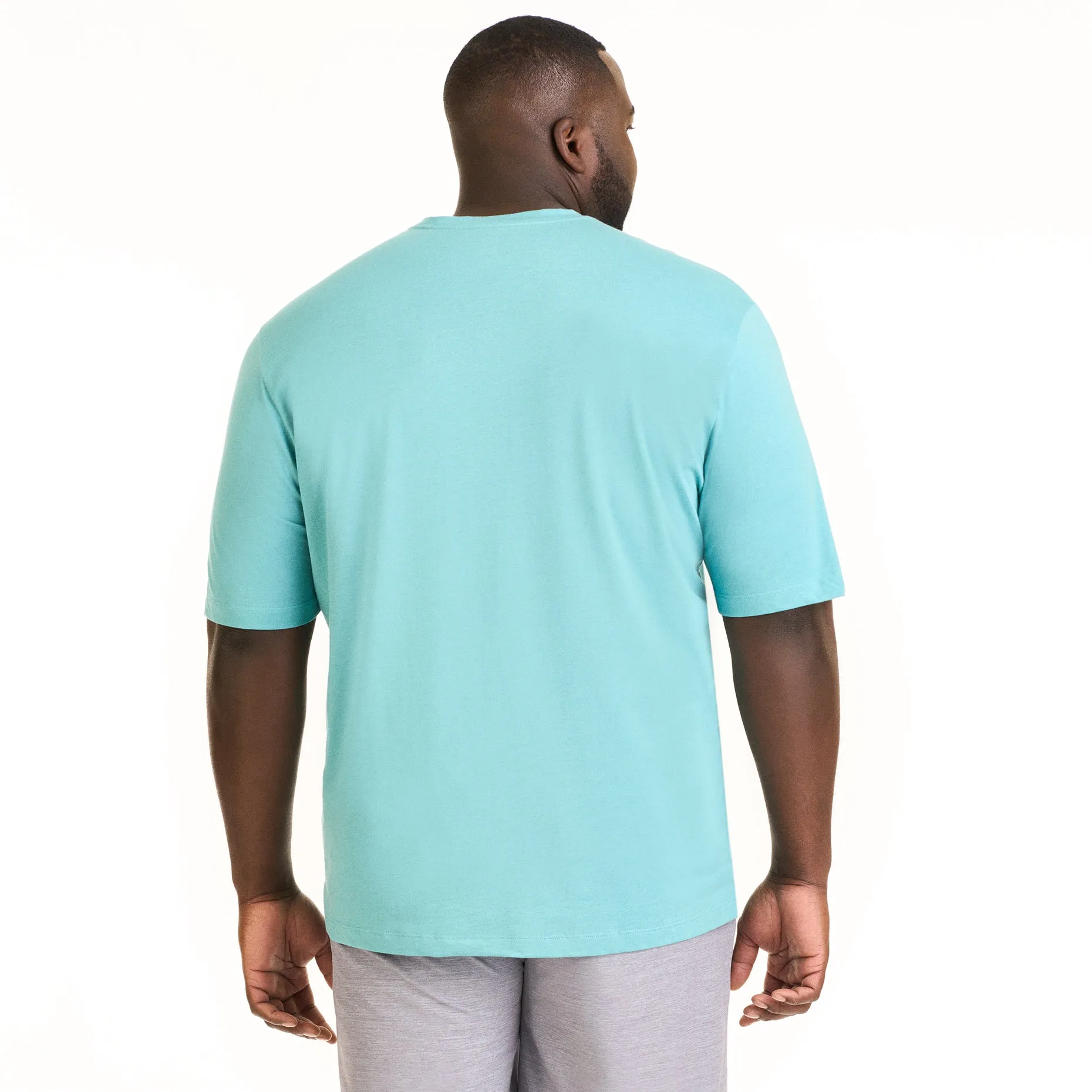 Essential Stain Shield V-Neck Tee - Big & Tall