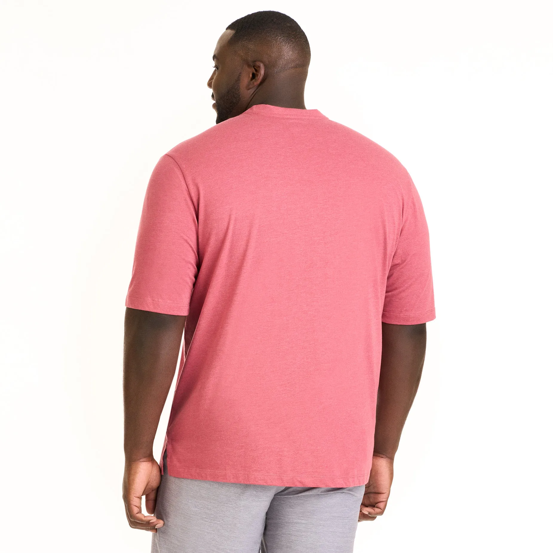 Essential Stain Shield V-Neck Tee - Big & Tall