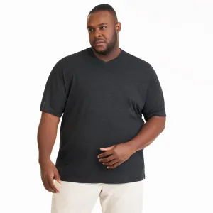 Essential Stain Shield V-Neck Tee - Big & Tall