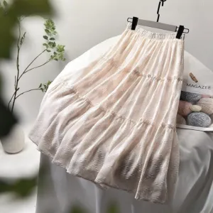 High Waist Summer Long Skirts For Women