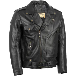 Highway 21 Murtaugh Motorcycle Leather Jacket