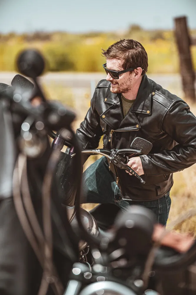 Highway 21 Murtaugh Motorcycle Leather Jacket