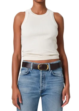 Isabel Rib Tank in Dune