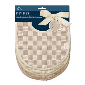 Itzy Ritzy 3 Bib Set- Check Yes!