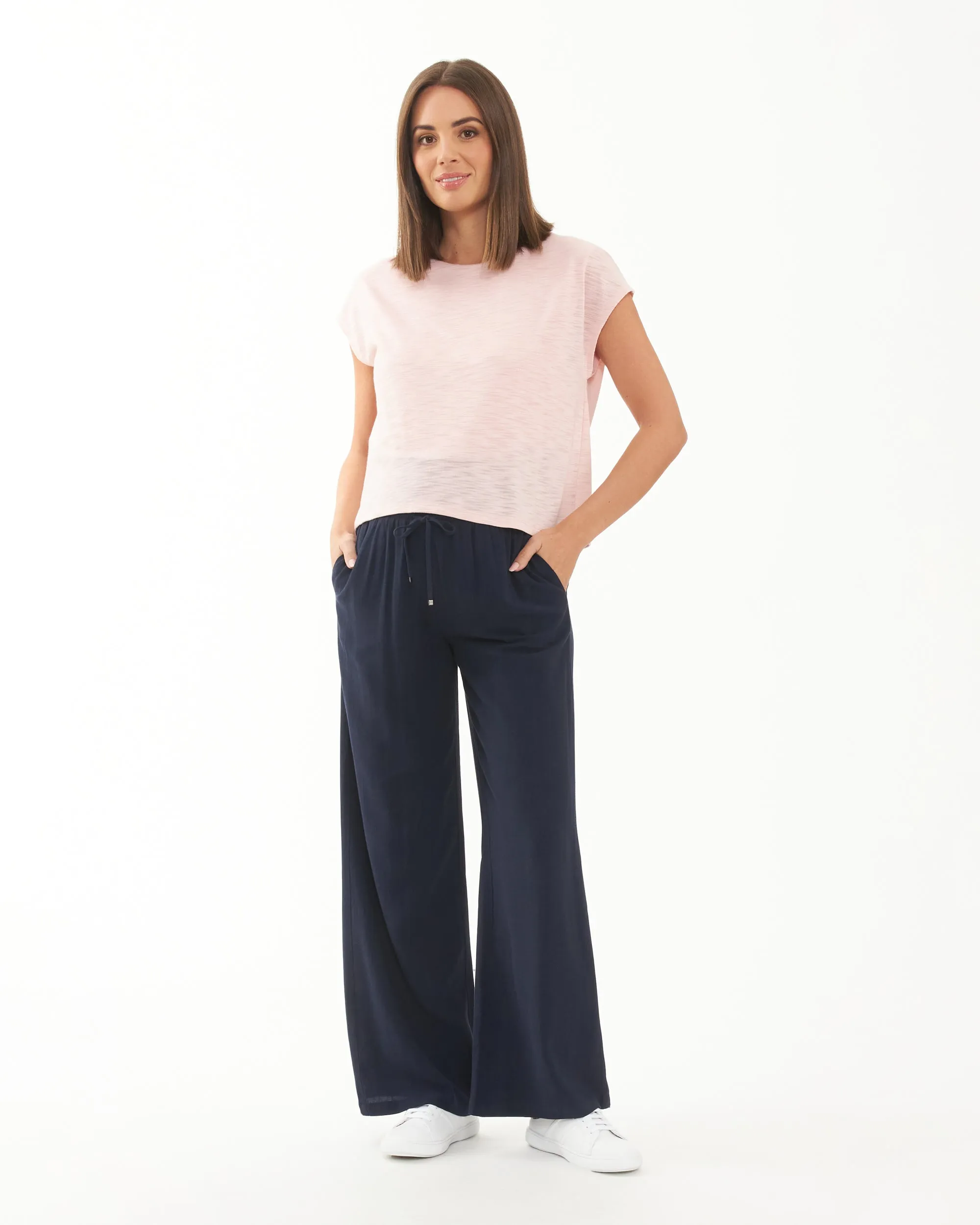 Jazmin Nursing Tee  Soft Pink