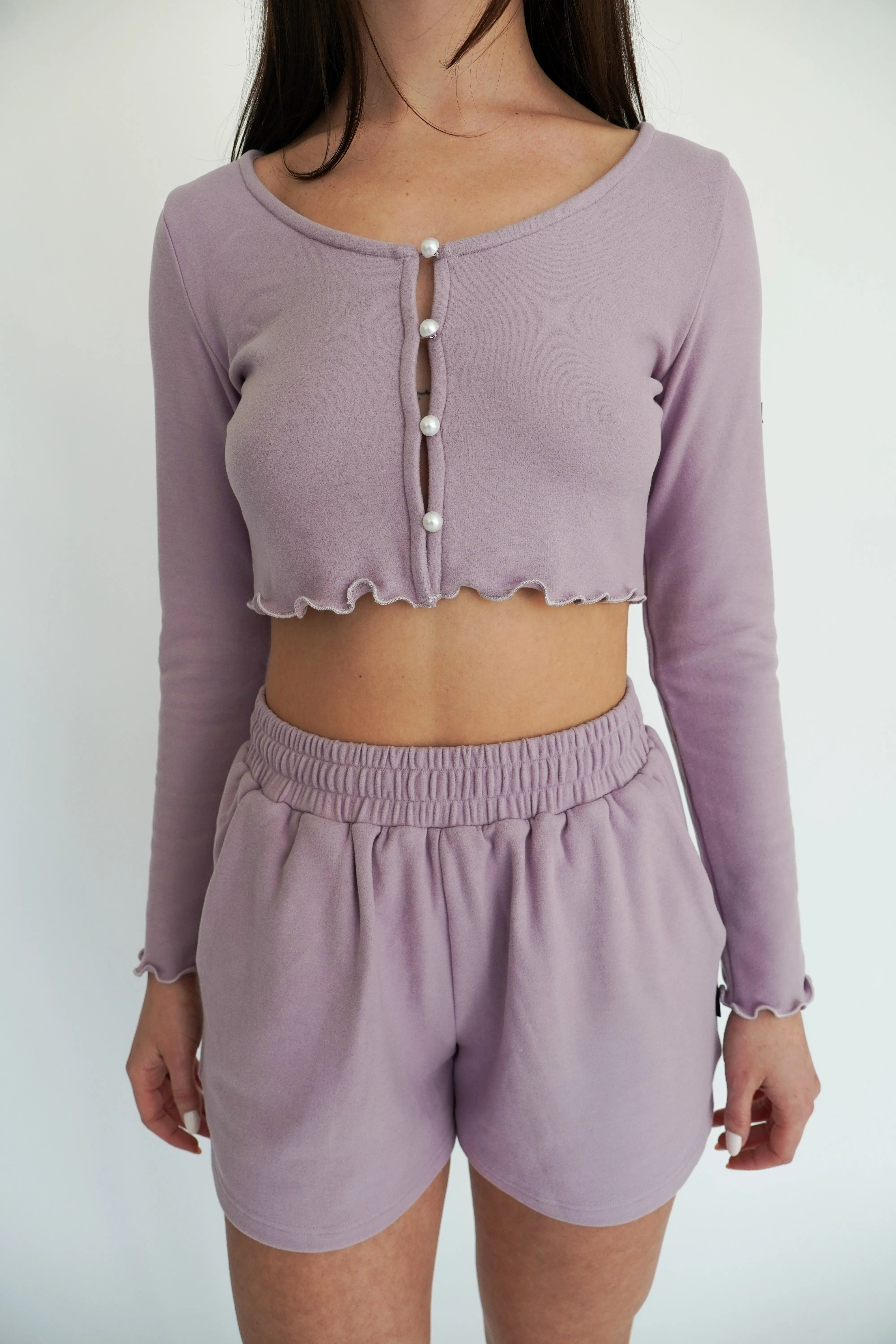 LAVENDER SOFT CARDIGAN - PARIS