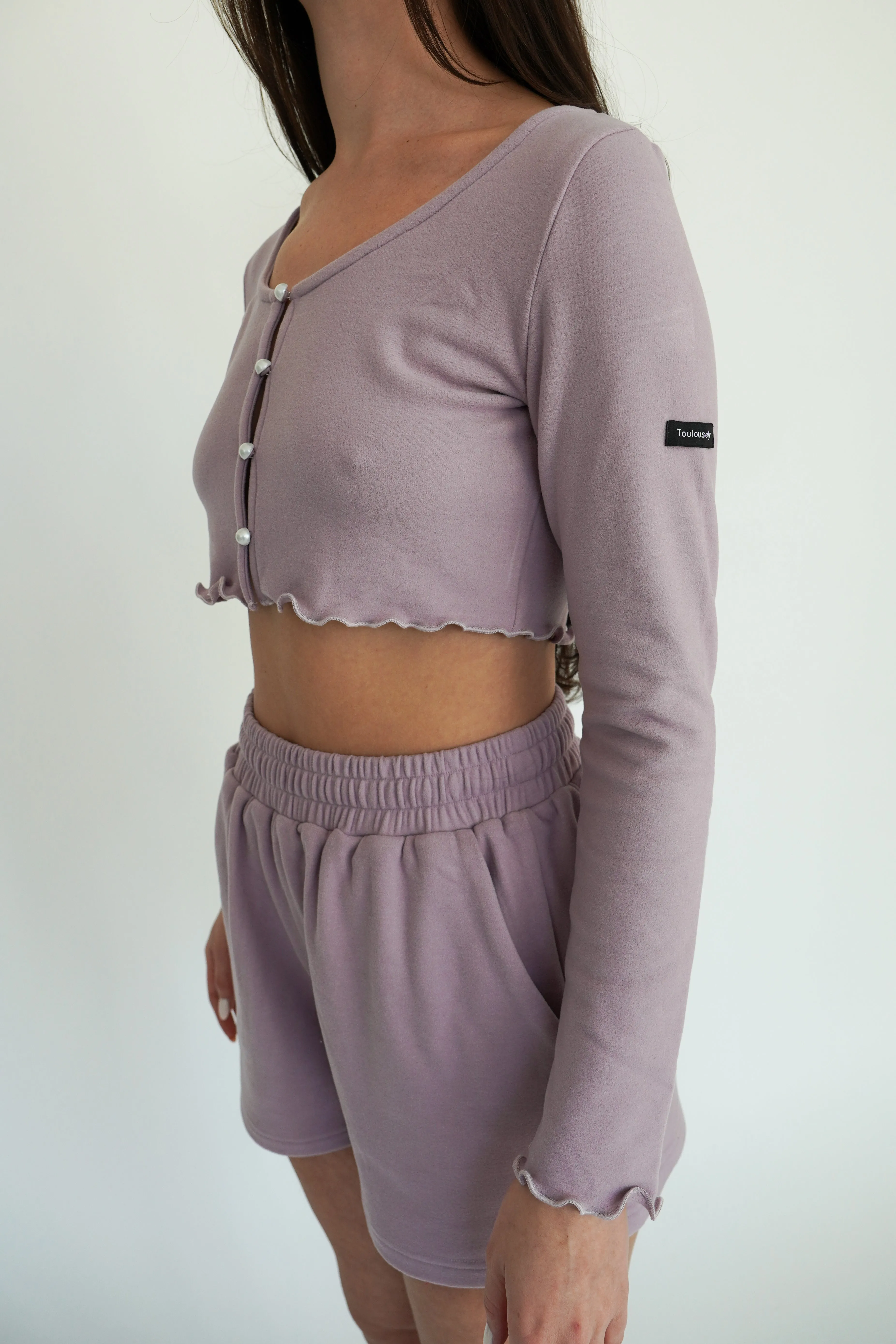 LAVENDER SOFT CARDIGAN - PARIS