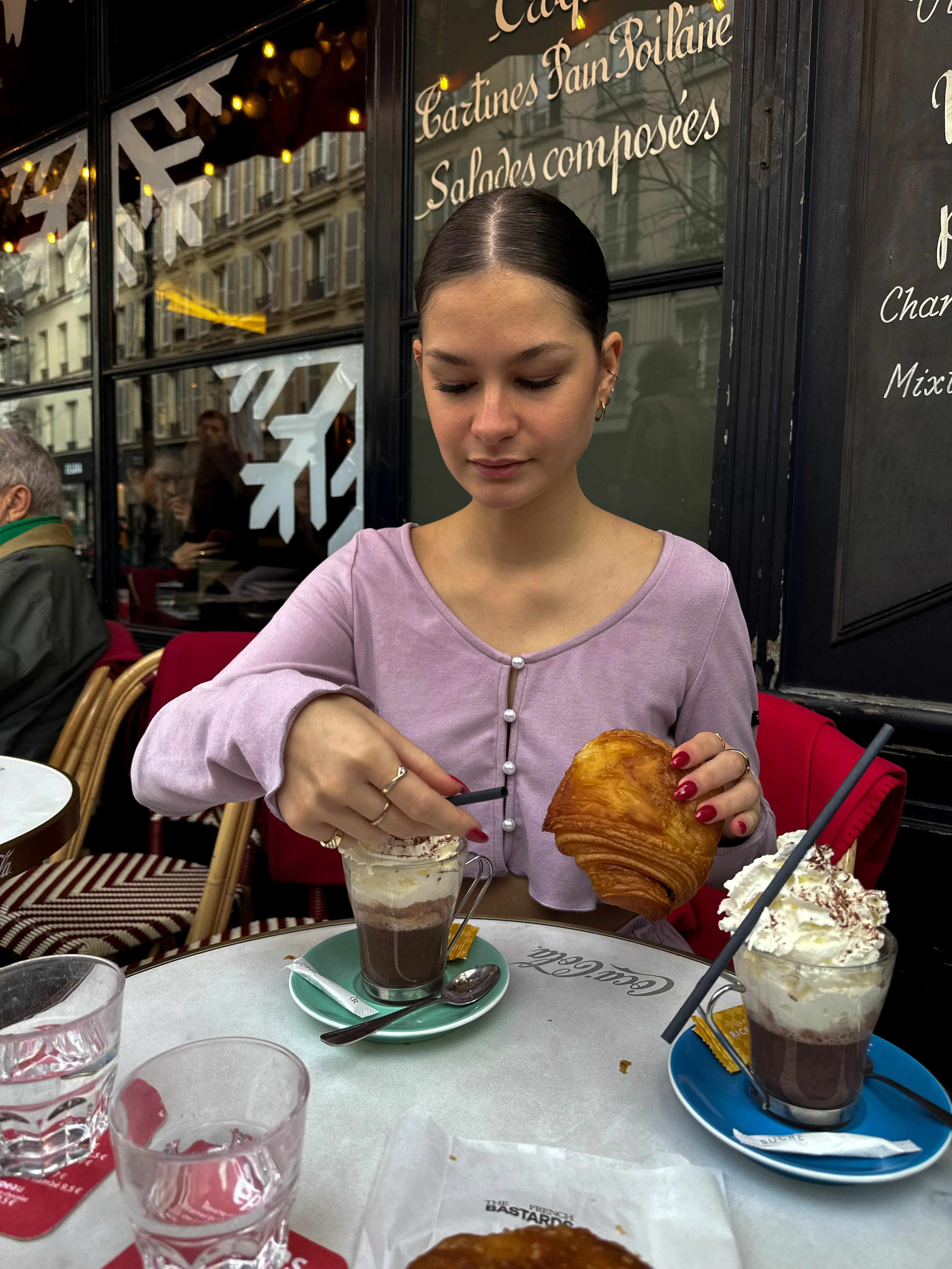 LAVENDER SOFT CARDIGAN - PARIS
