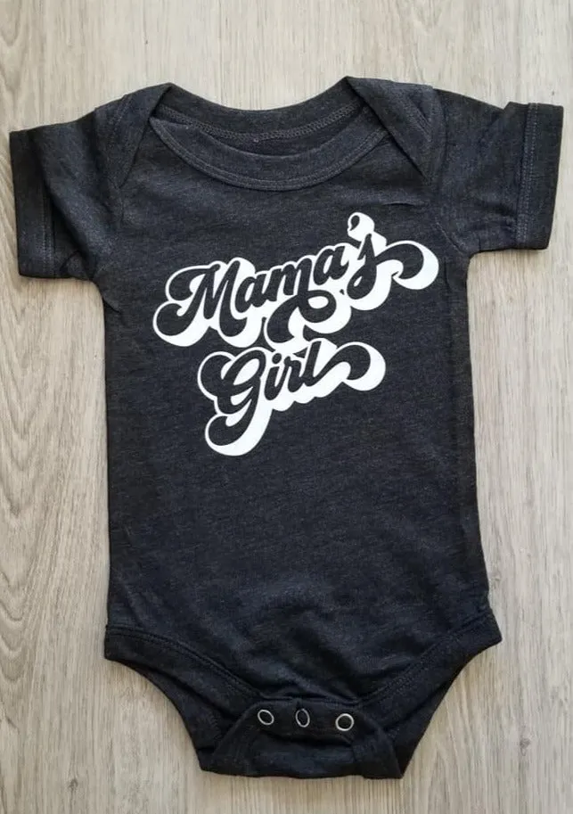 Mama's Girl - Kid's   Toddler Onesies and Tees