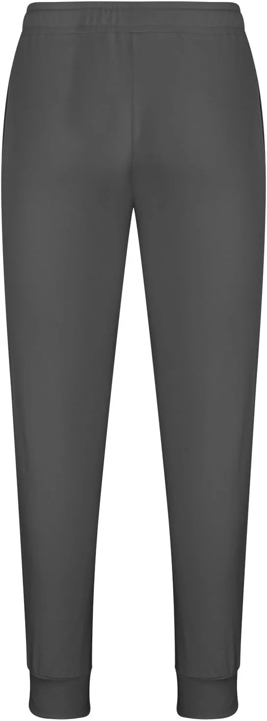Men's Jogger Sweatpants Elastic Waist Comfy Bottoms Slim Fit Drawstring Trousers Lounge Gymwear Stretch Athletic Fit