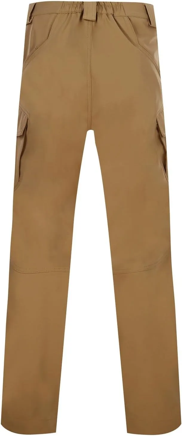 Mens Lightweight Cargo Tactical Pants Straight Leg Athletic Joggers Relaxed Fit Overalls Hiking Work Trousers