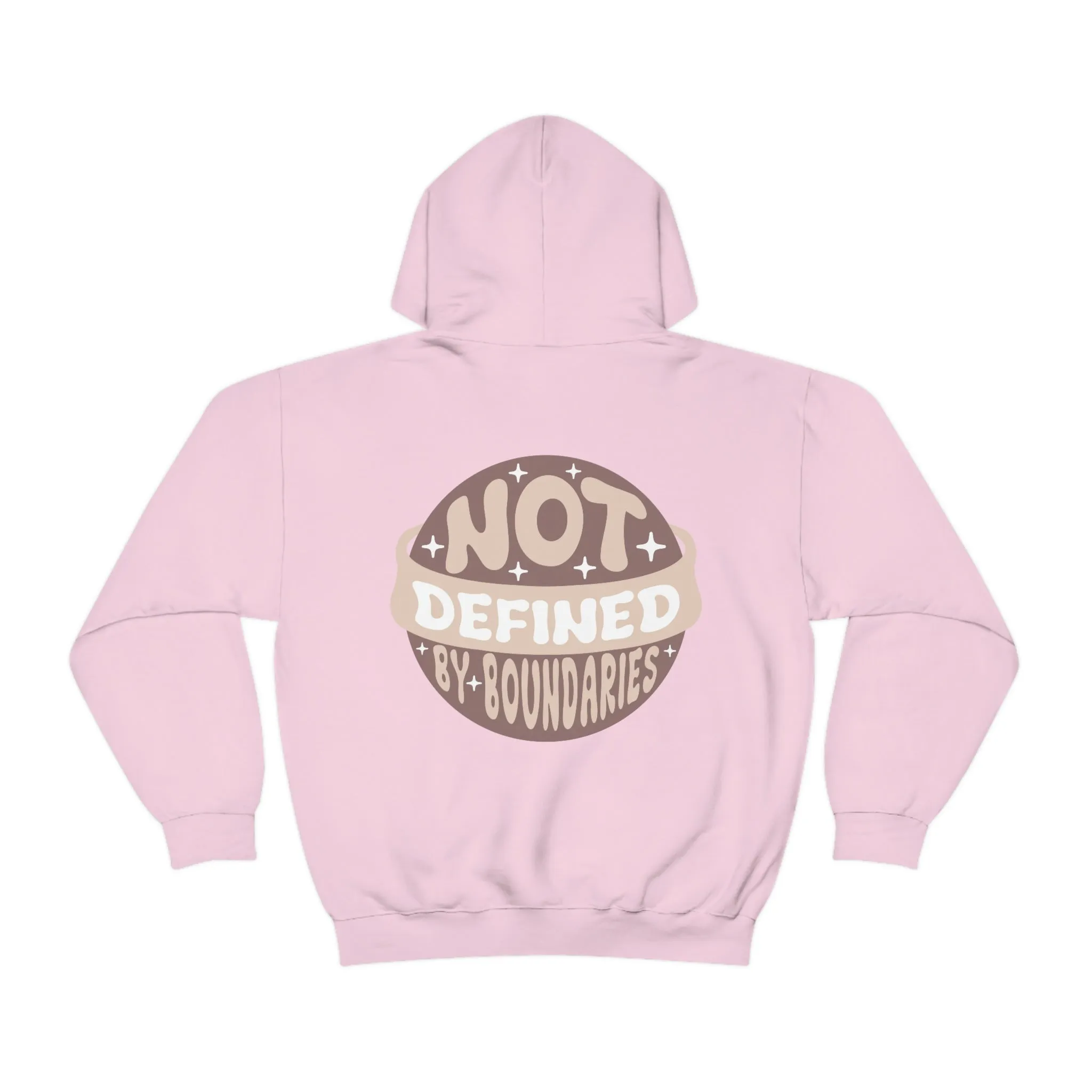 NOT DEFINED BY BOUNDARIES- HOODIE