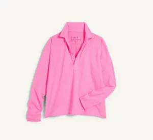 Patrick Popover Henley in Pink Lemonade Patrick Popover Henley in Pink Lemonade