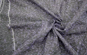 Purple and Black Suiting Fabric – 58" x 1  Yards