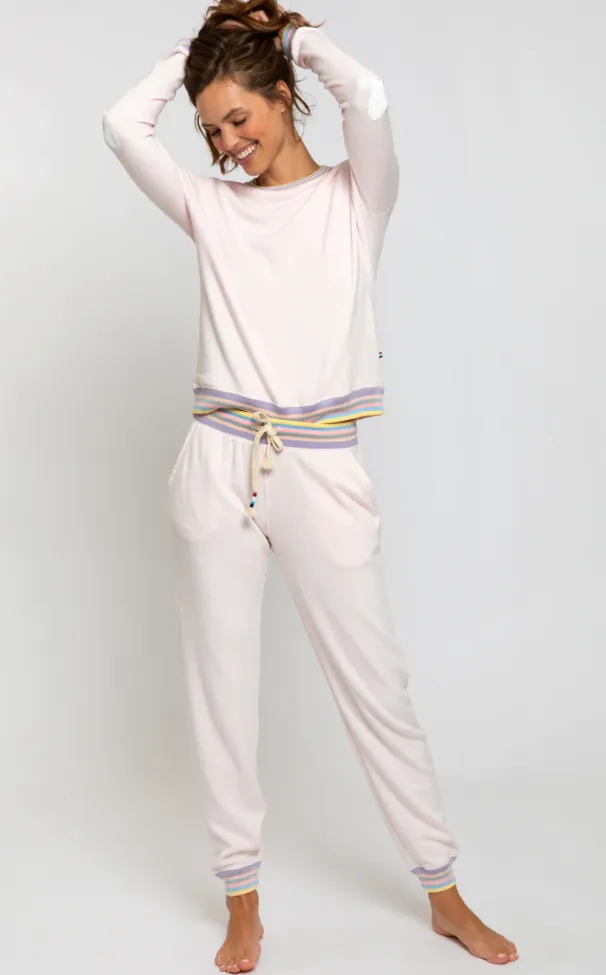 "Haze" Pastel Pink Joggers