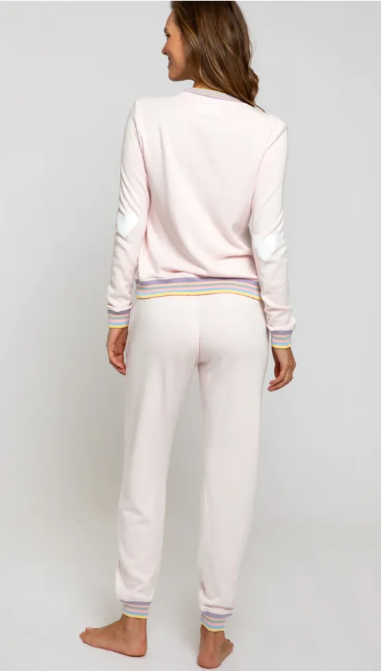 "Haze" Pastel Pink Joggers