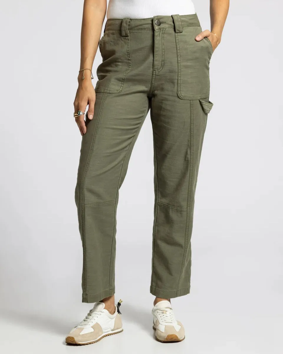 Stetson Pants - Dusty Olive
