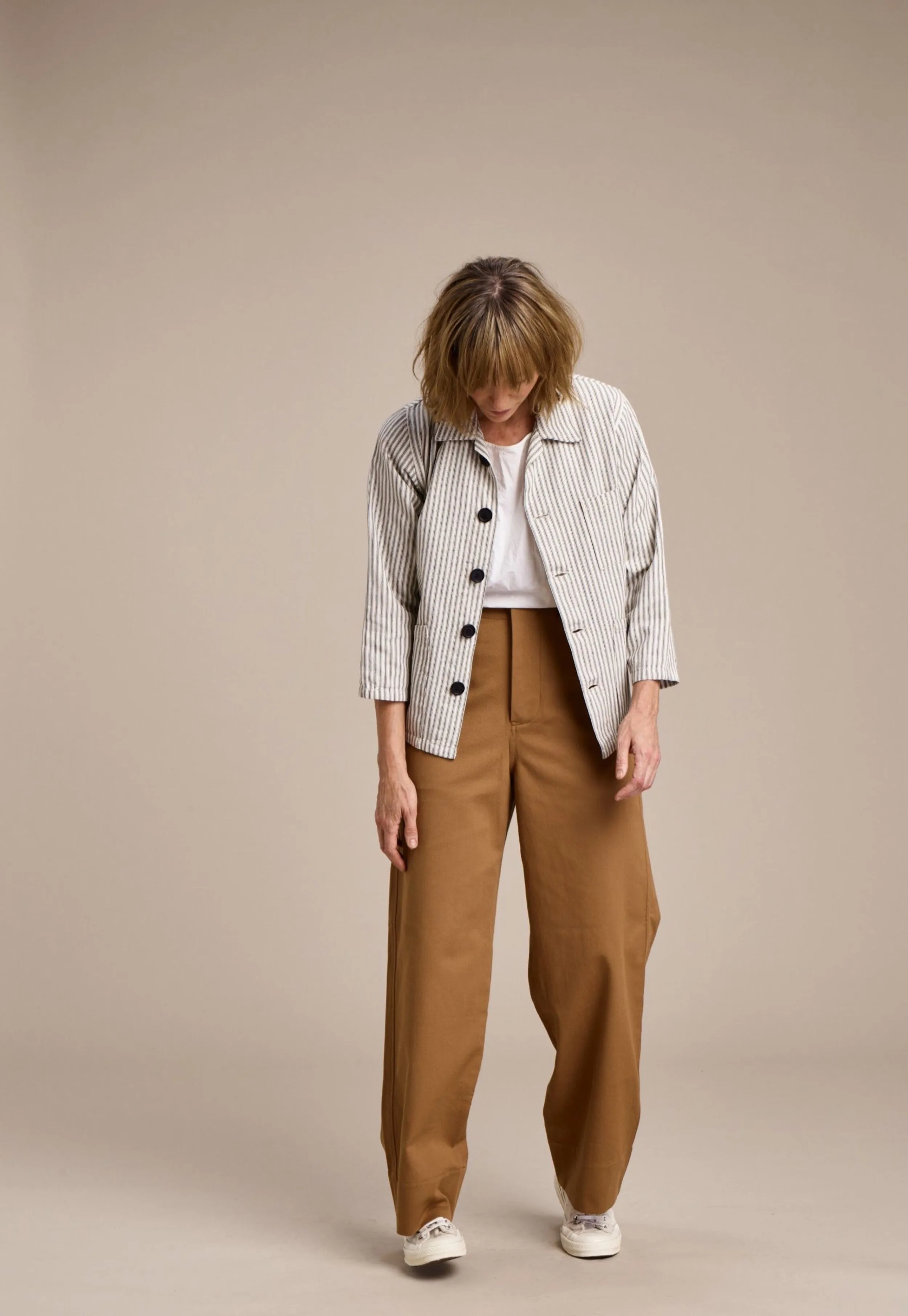 Ticking Work Jacket
