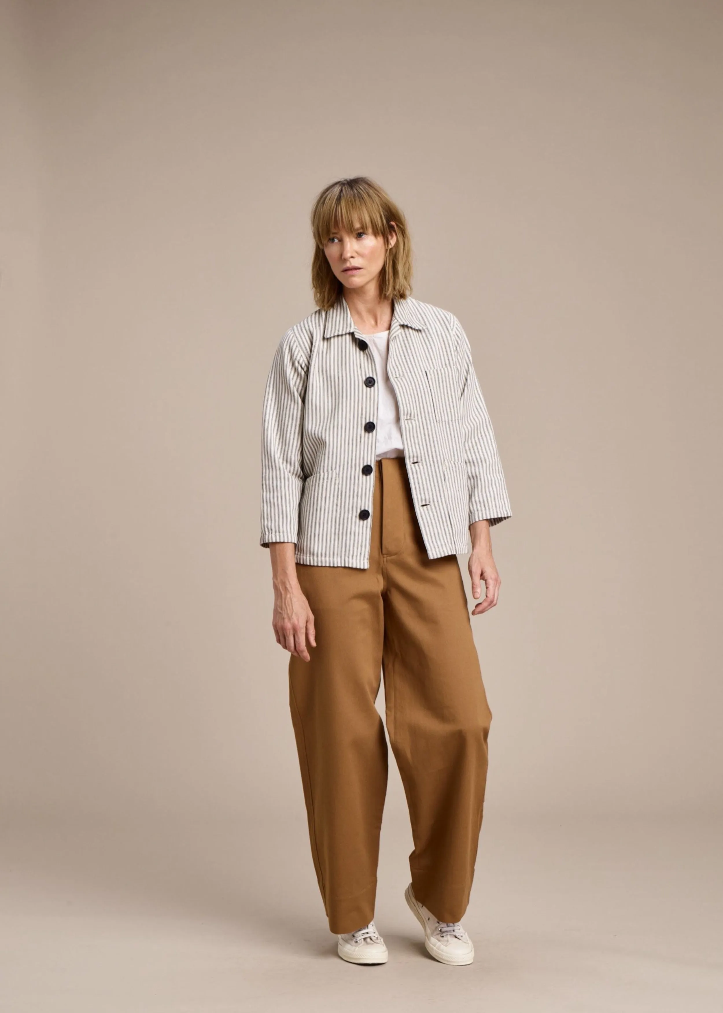 Ticking Work Jacket