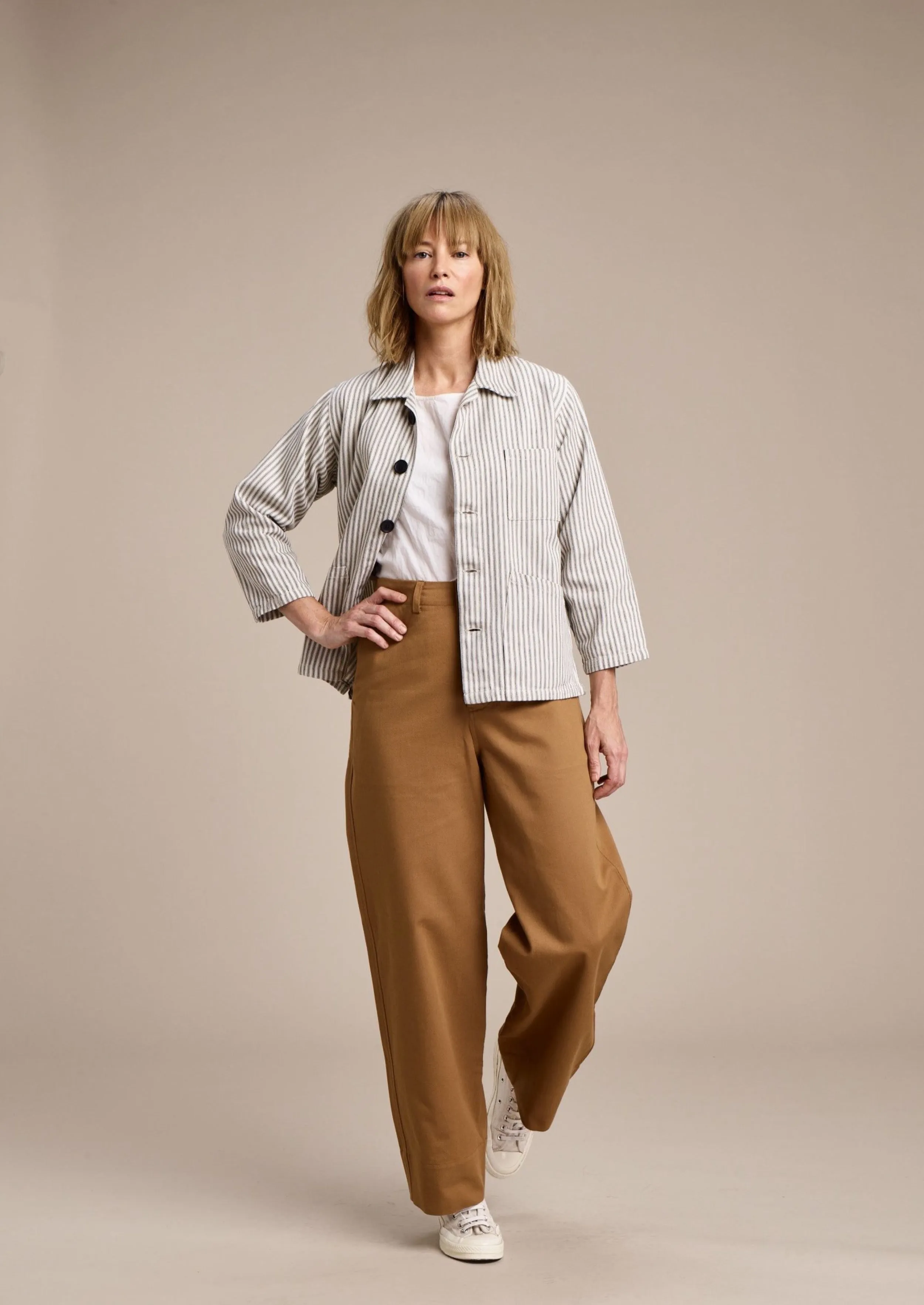 Ticking Work Jacket