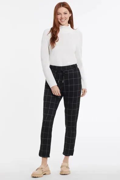 Tie Waste Soft Ponte Pant
