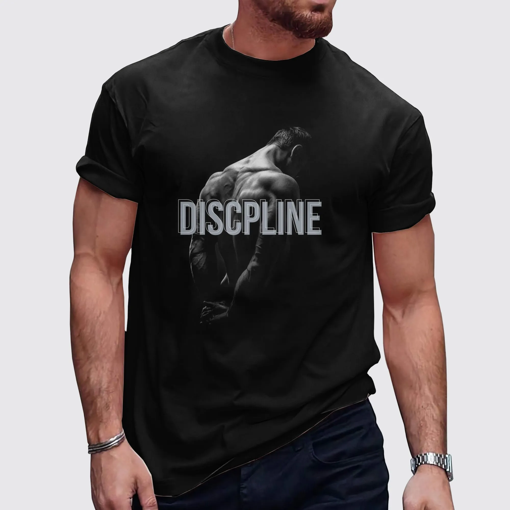 Ultimate Gym T-shirt for Men: Stay Cool and Comfy During Intense Workouts- AA06296