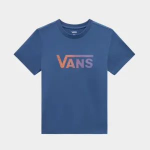 Vans Womens Drop V Tee Blue/Multi _ 181730 _ Blue