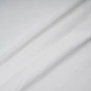 White Polyster Woven Fabric 1696