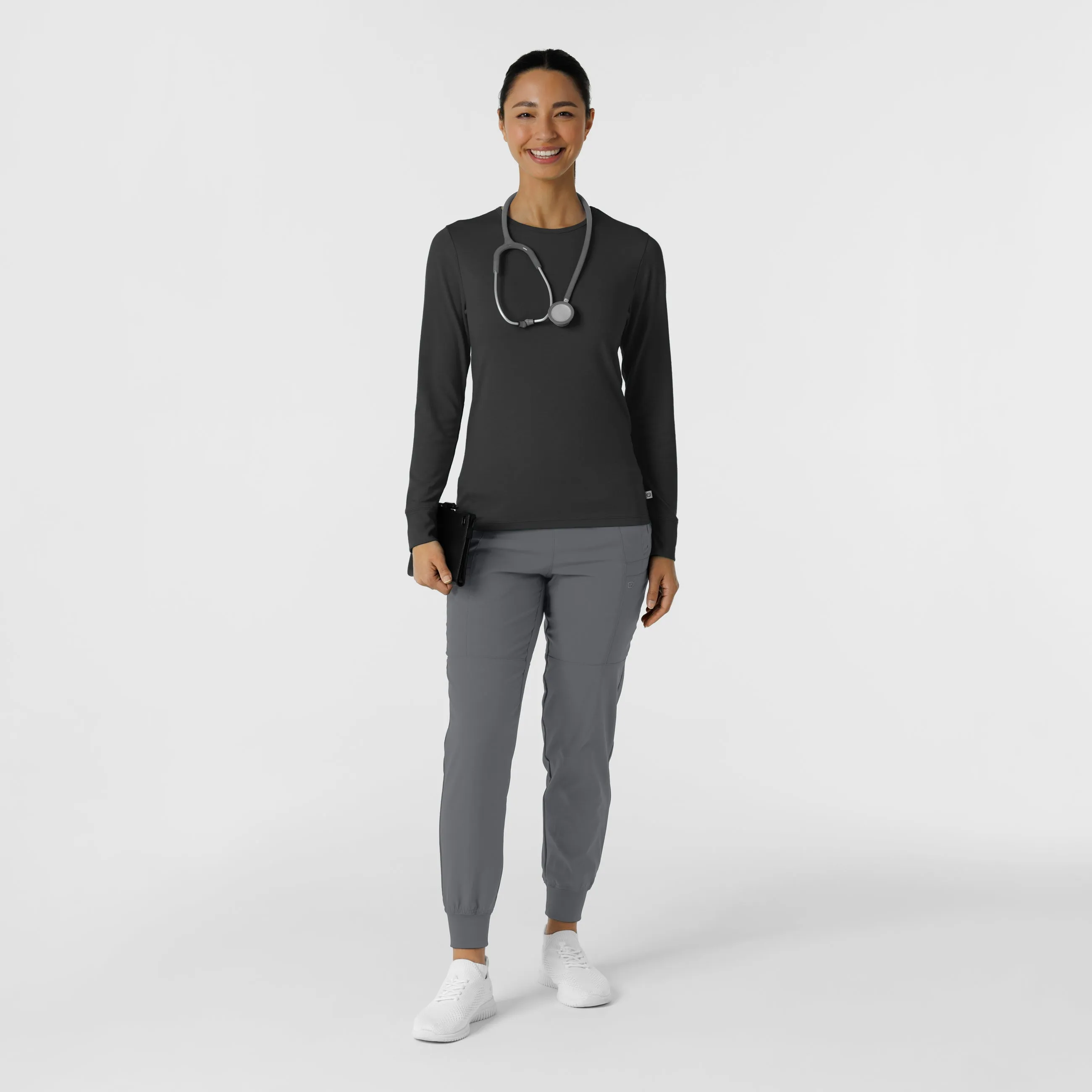Women's 3-Pack Essential Layer Long Sleeve - Black